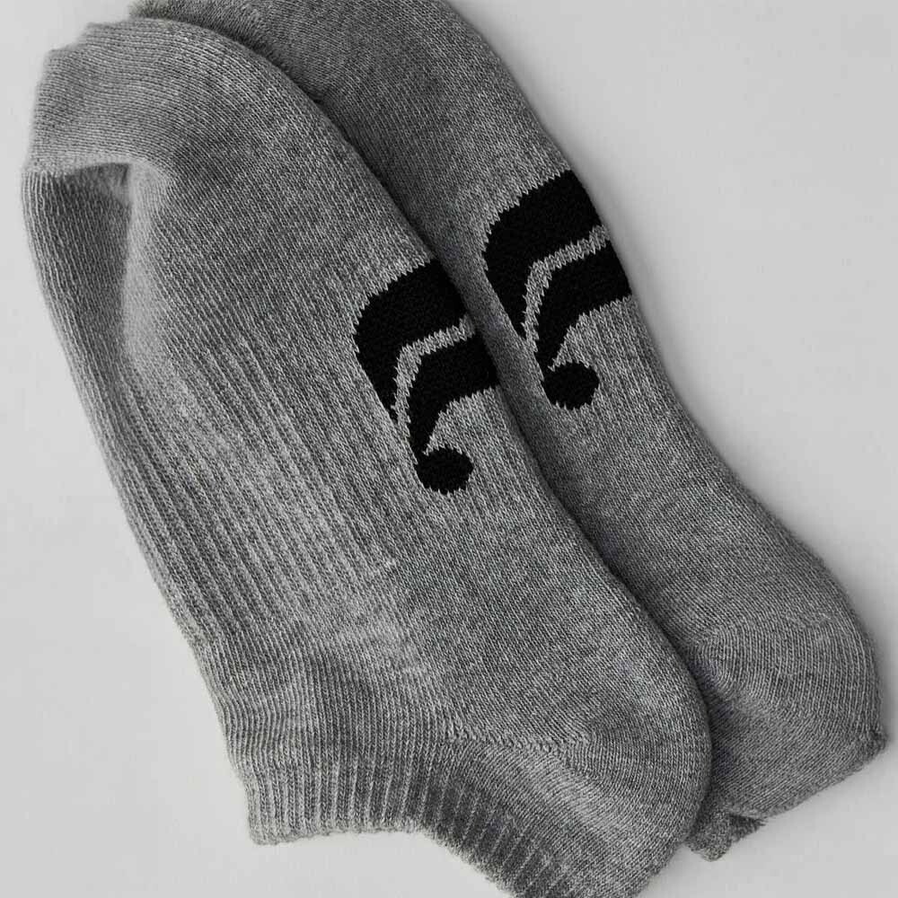 Medias The Everyday Ankle Sock Unisex Classic Grey Heather