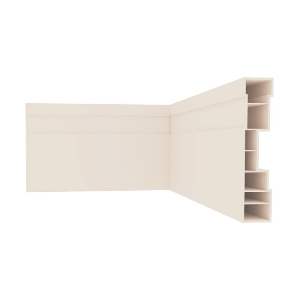 ZÓCALO PVC COLOR CREME 15 MM 7CM X 2.40 ML Zócalo Pvc Color Creme 15 Mm 7cm X 2.40 Ml