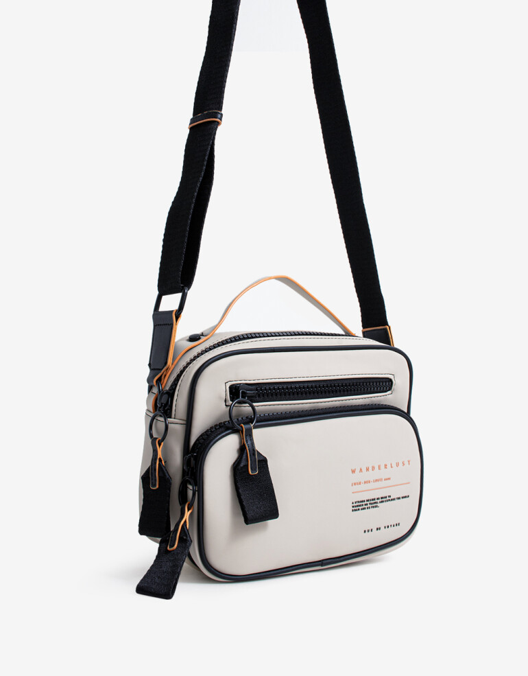 Bandoleras Bandolera Rue Du Voyage - Blanco Crudo