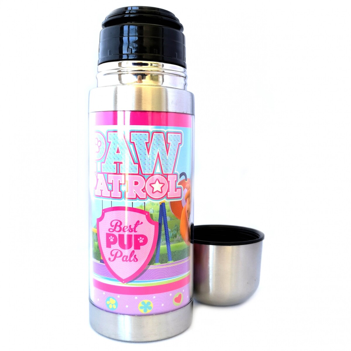 Termo de Metal Térmico 350 ml - Paw Patrol - ROSA 2 