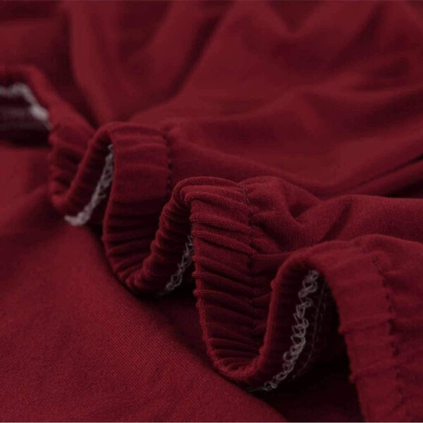 Cubre Sofa Elastico Elastizado Funda 1 Cuerpo Plaza Variante Color Bordo Claro