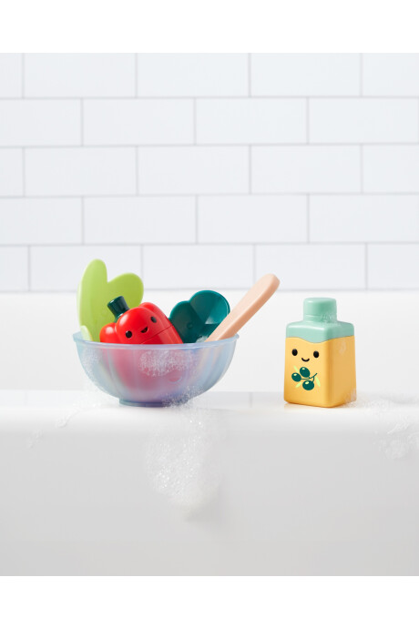 Juego de baño, ensalada Sin color