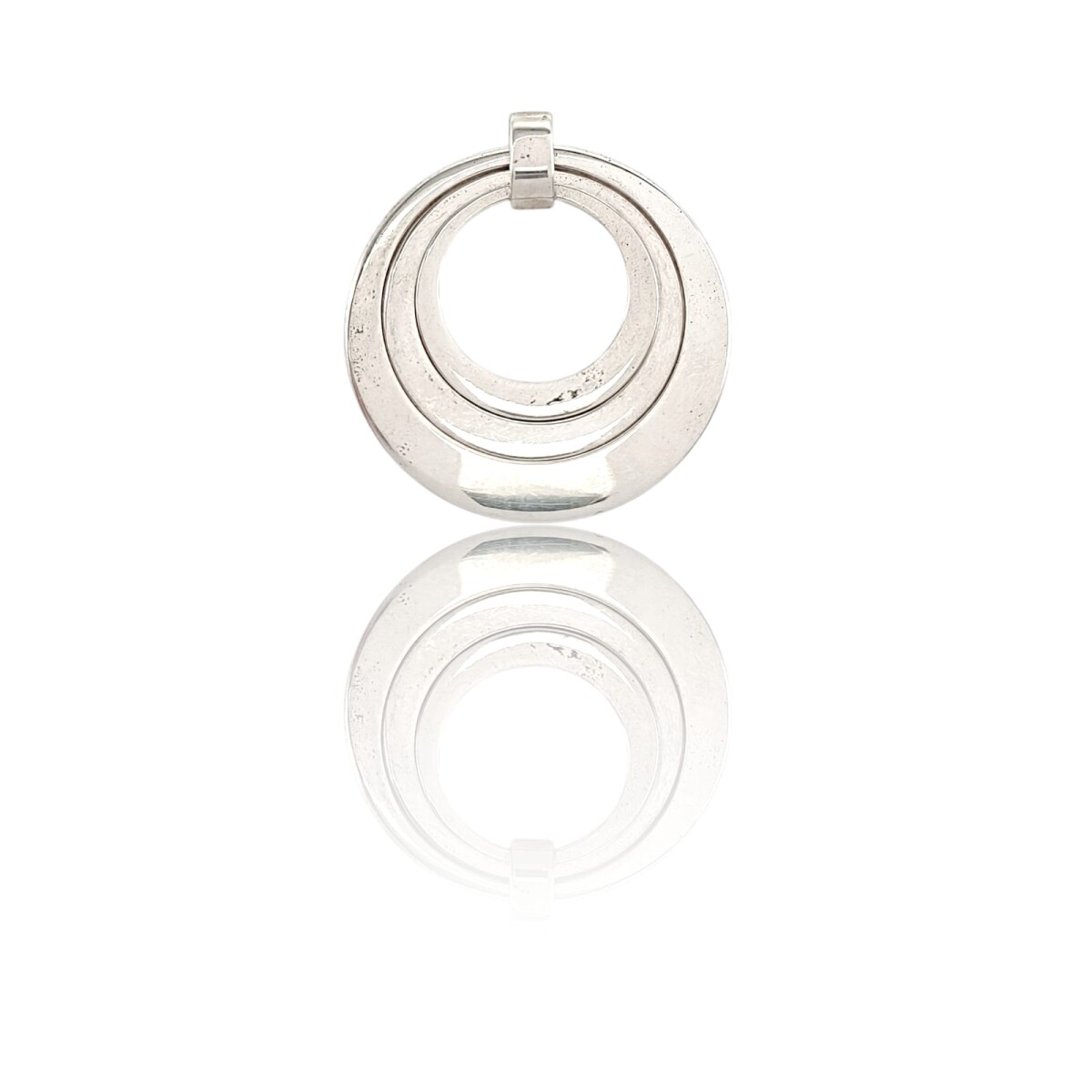 Dije Aro ruso triple - Plata 925 - Sin piedra-CP4604 - sinpiedra 