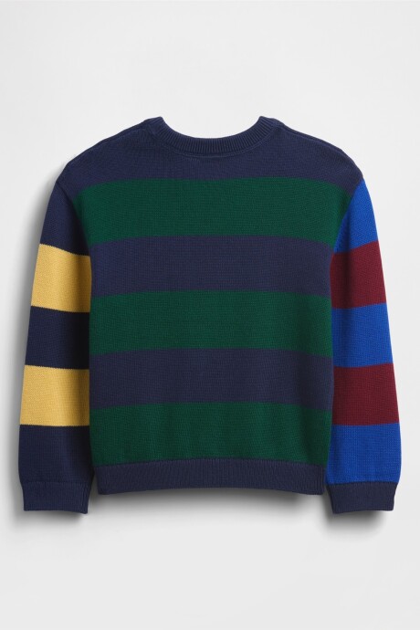 Buzo Gráfico Toddler Niño Multi Stripe