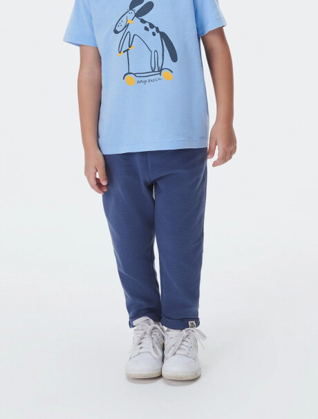PANTALON MASC AZUL