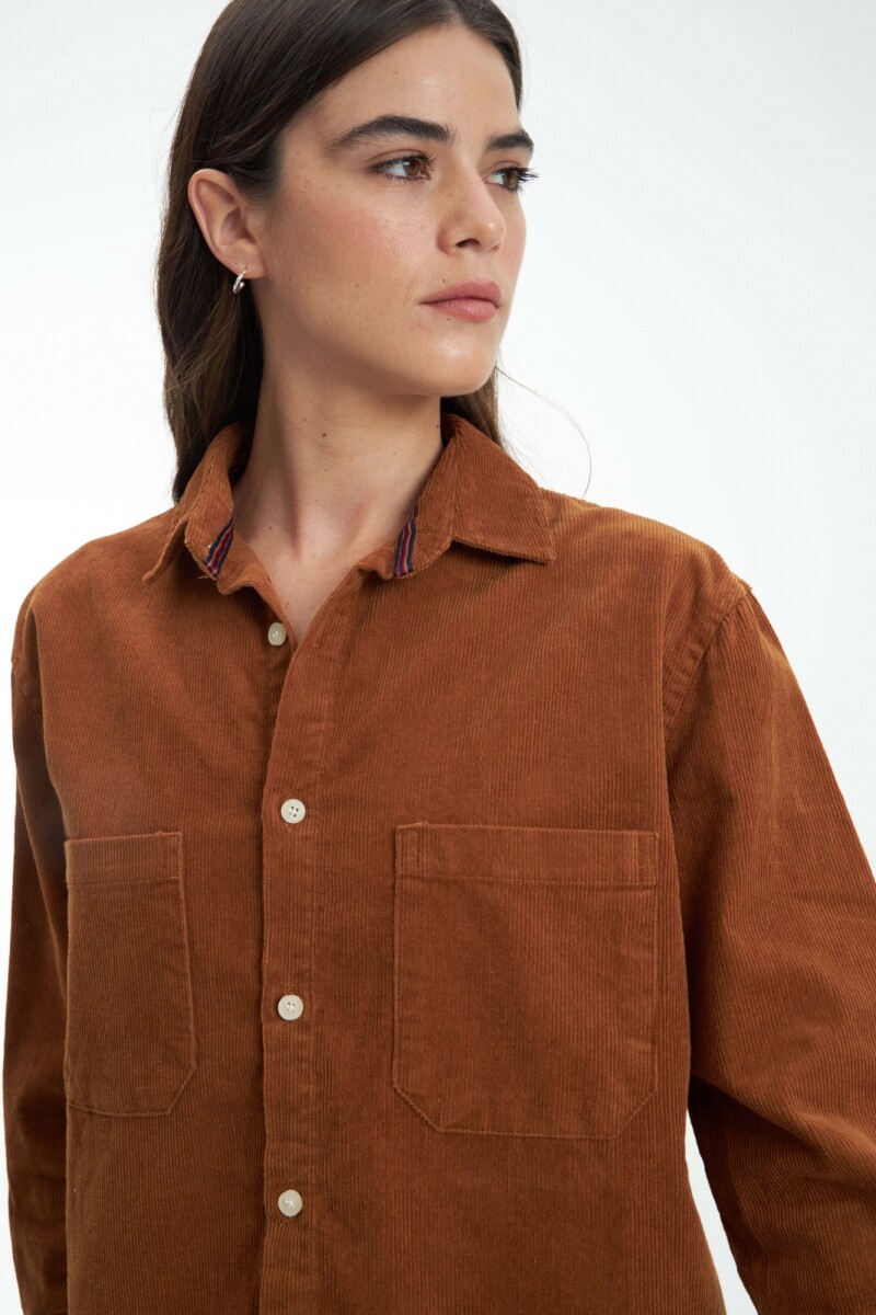 Camisa Allison - Camel 