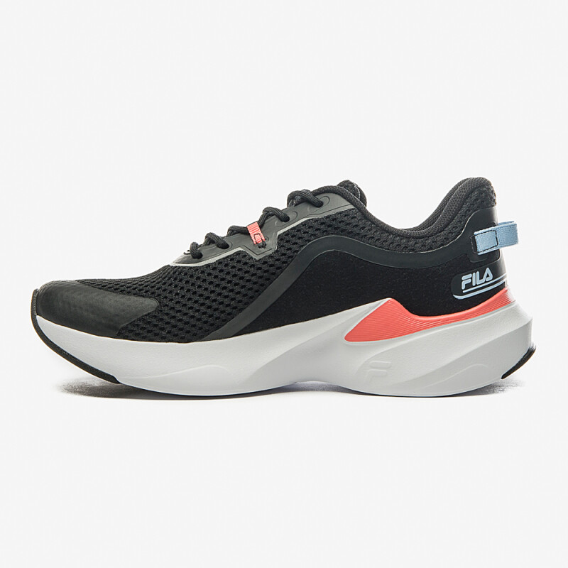 Fila Champion Recovery Mujer Negro/rosa/azul Claro Negro-rosado