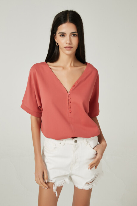 Remera Tazu Rosa Oscuro