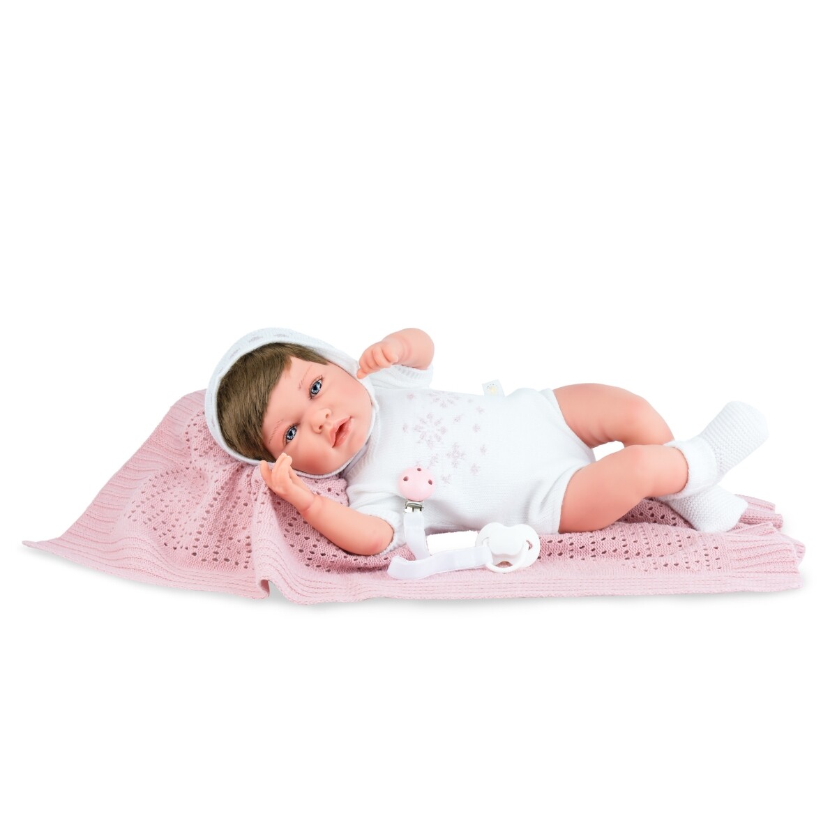 Bebote Marina Pau Ane Snow Pricess Newborn Estuche 45CM 