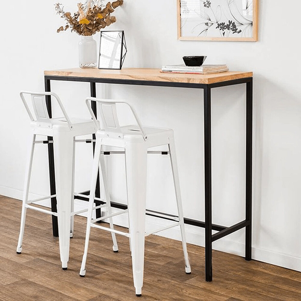 BUTACA BAR METAL COLOR WHITE Butaca Bar Metal Color White