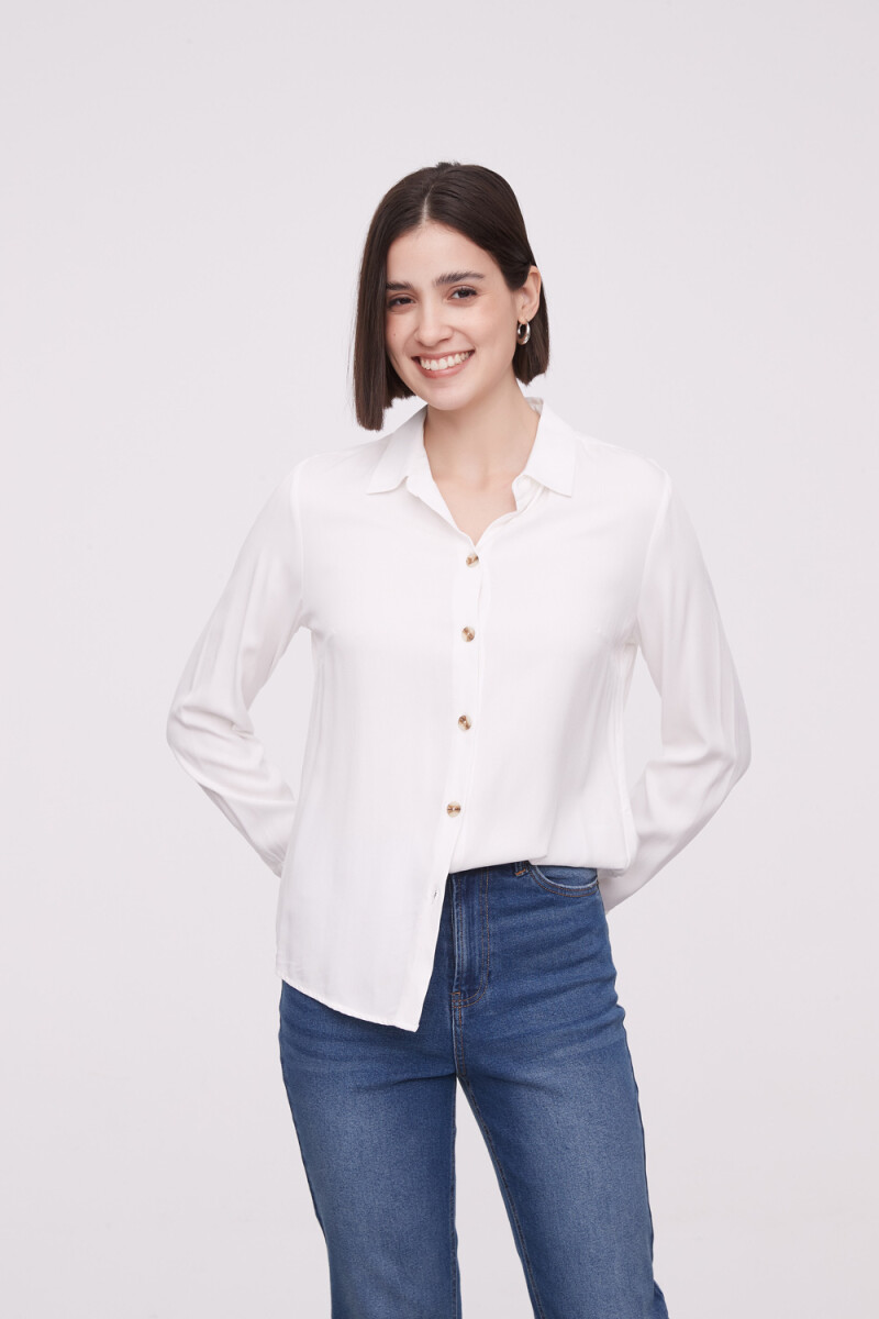 Camisa Edwin - Marfil / Off White 