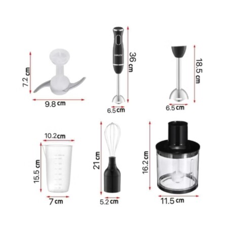 MIXER PARA ALIMENTOS Mixer para Alimentos 4 en 1