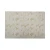 Individual Lino Estampado Home Class 30 x 45 cm HOJAS BLANCO
