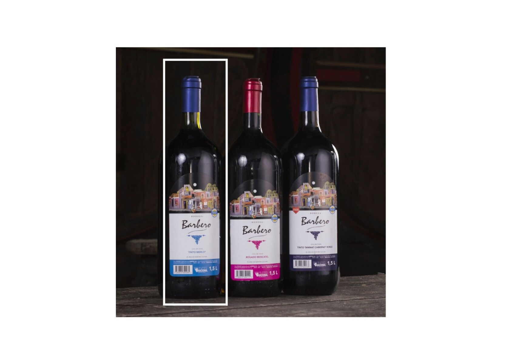 Vino Tinto Merlot 1.5Lt 