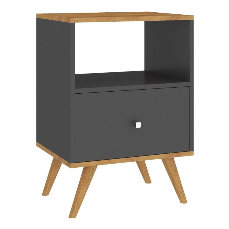 Mesa De Luz Linea Nordica Living Dormitorio 1 Cajon Mesa De Luz Linea Nordica Living Dormitorio 1 Cajon