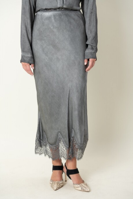 POLLERA ALBITA Gris