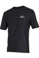 Lycra Híbrida Reactor UV Rash Negro · Manga Corta