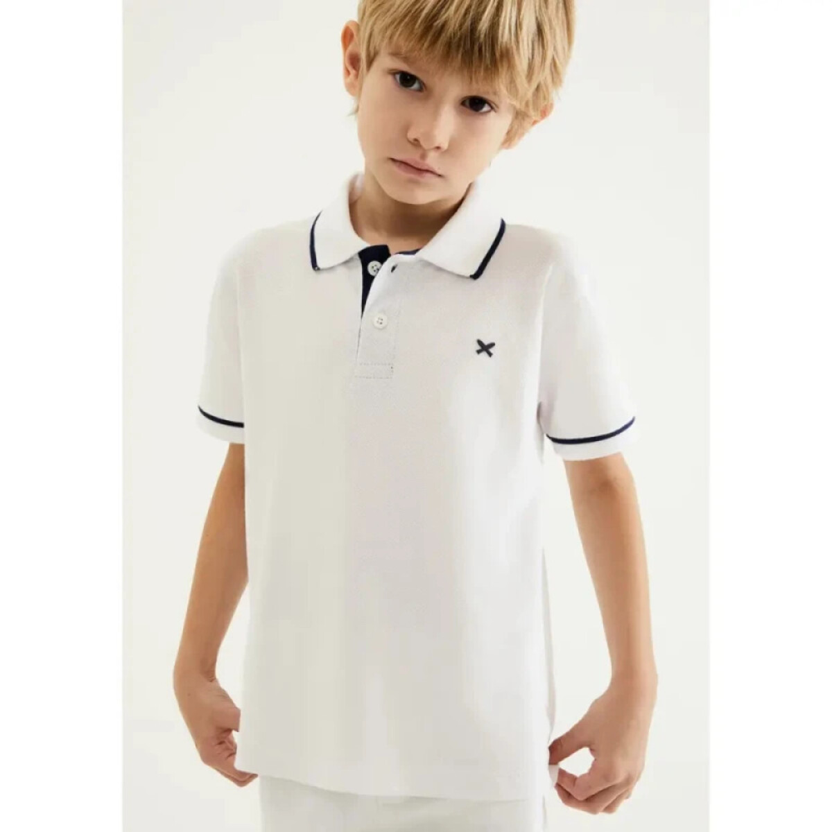 CAMISA POLO MM MASC - BRANCO 
