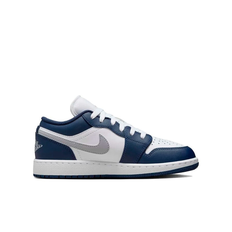 Championes Nike Air Jordan 1 Low de Niños - 553560-141 Blanco