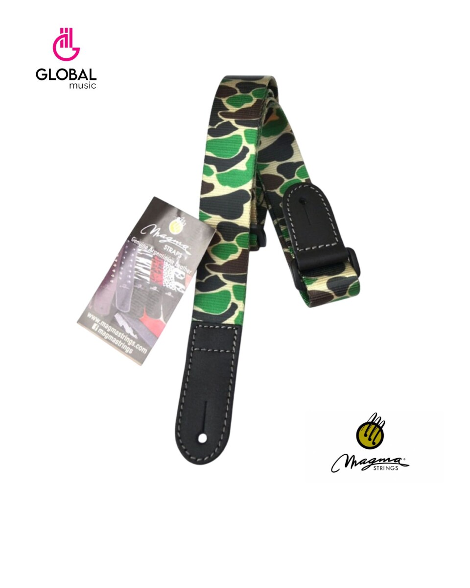Correa Ukelele Magma Polyester Camuflada Pin 07msu05u 