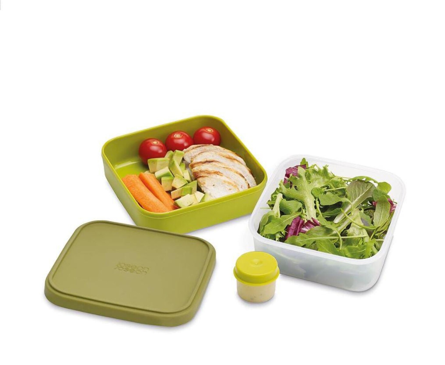 Vianda Doble 2 en 1 – Contenedor Hermético 