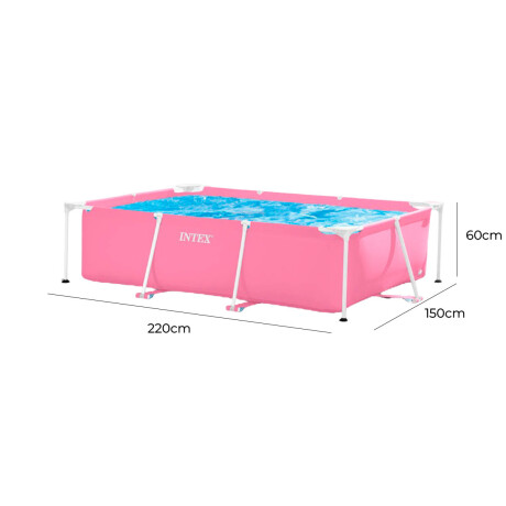 Piscina Estructural Intex 1662l Rectangular 220x150cm Piscina Estructural Intex 1662l Rectangular 220x150cm