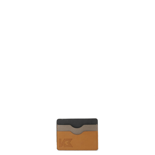 Billetera N+ Tarjetero Roni Camel - Beige - Negro