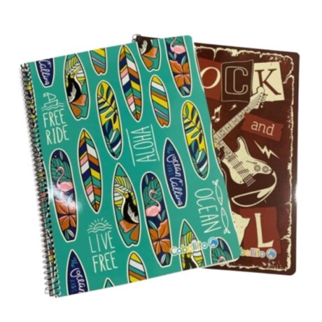 PACK DE 10 CUADERNOLAS DISEÑOS VARIOS 70 HOJAS RAYADAS 4834297 001