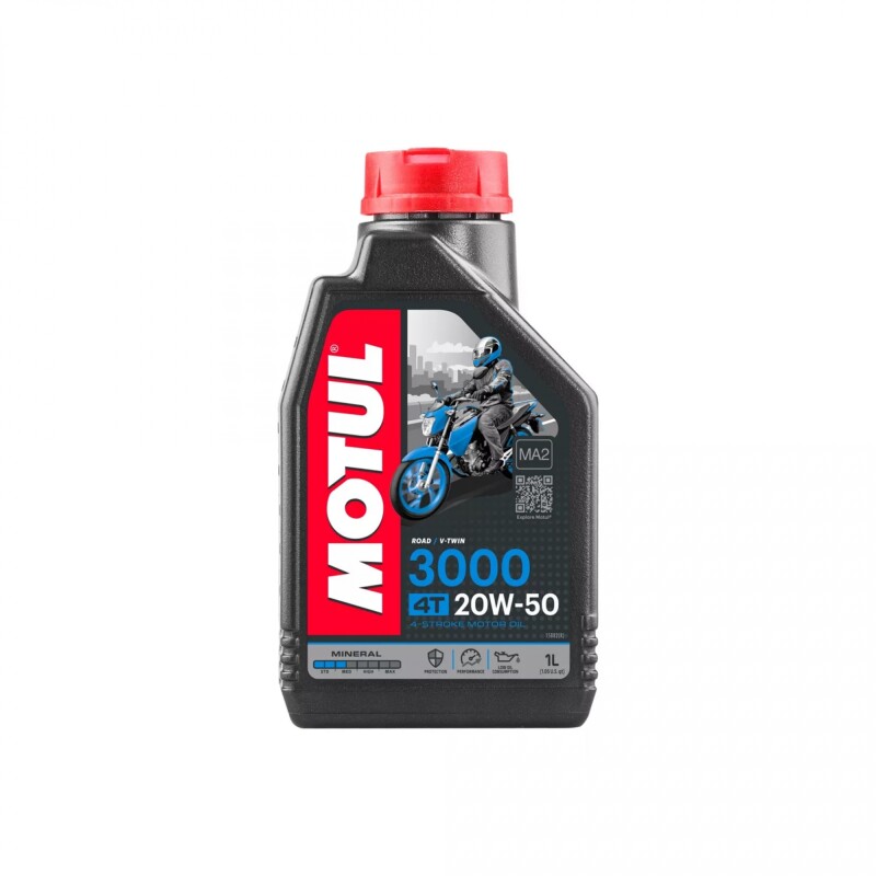 20W50 Motul Moto 4T 3000 1L 20W50 Motul Moto 4T 3000 1L