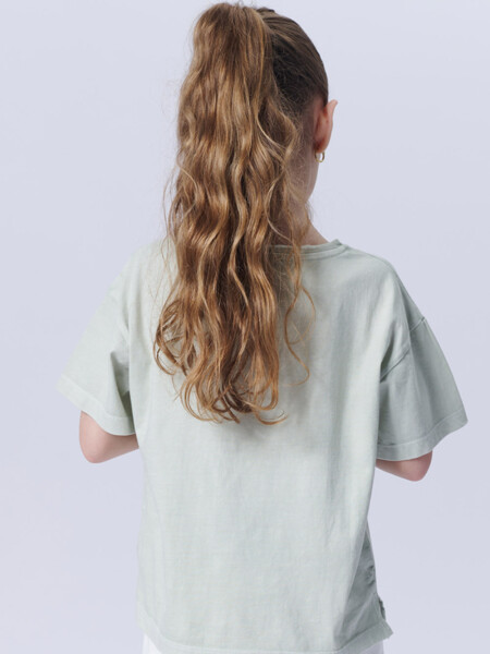 Remera nice Palmera Verde