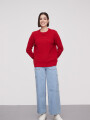 Sweater Allora Rojo Oscuro