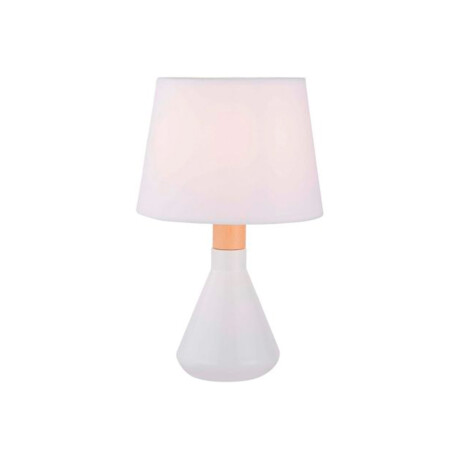 Lámpara De Mesa Harlow Blanca Just Home Collection Lámpara De Mesa Harlow Blanca Just Home Collection
