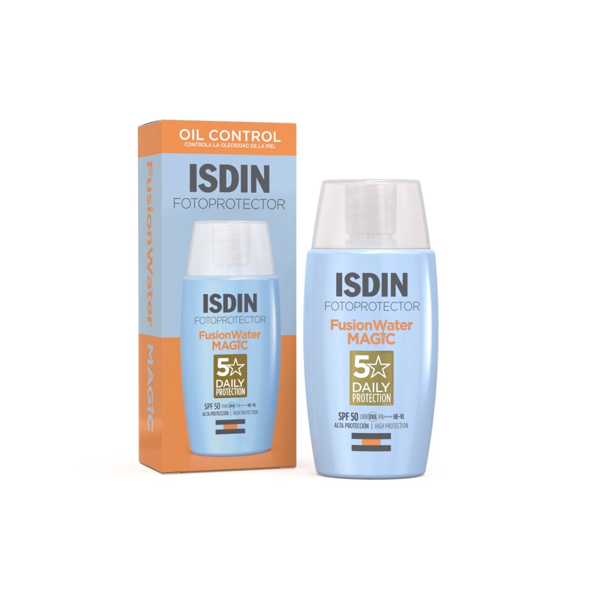 PROTECTOR SOLAR ISDIN FUSION WATER MAGIC SPF 50 50 ML 