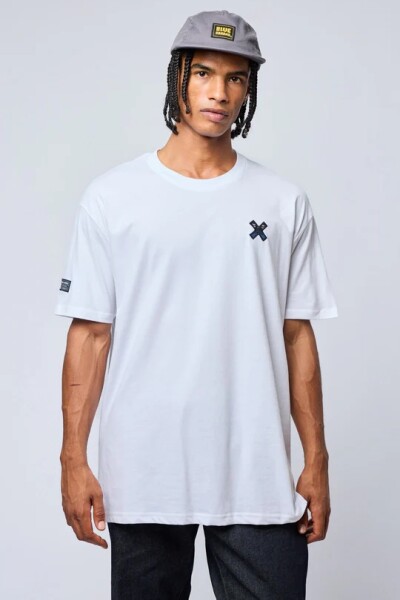 WHITE AMSTERDAM TEE Blanco