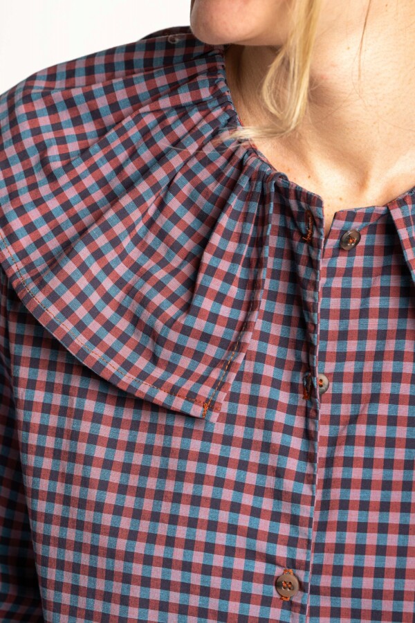 Blusa Gingham Multi