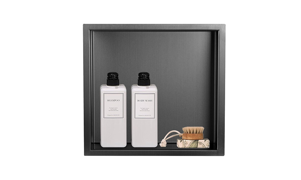 Nicho para ducha AC189 03 45 2 grafito Nicho Para Ducha Ac189 03 45 2 Grafito