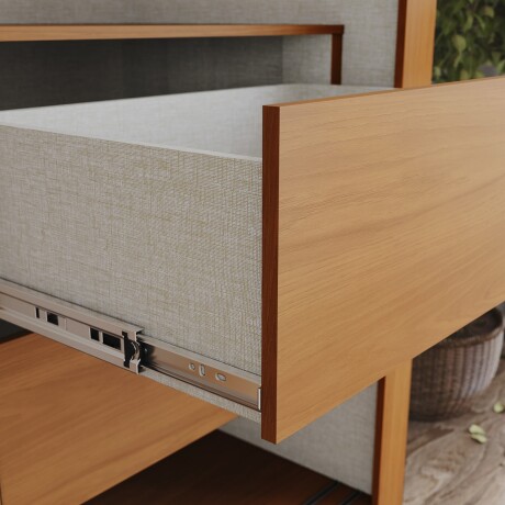 ROPERO SINTRA 2 PUERTAS 4 CAJONES INTERNOS GUARDARROPA CLOSET ARMARIO OFF WHITE