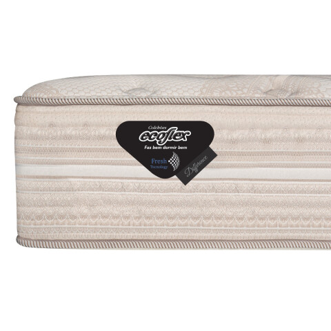 ECOFLEX- COLCHON 2 PLAZAS RESORTE DIFFERENCE 138x188x35 ECOFLEX- COLCHON 2 PLAZAS RESORTE DIFFERENCE 138x188x35