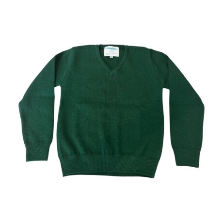 Buzo tejido verde inglés Buzo tejido verde inglés