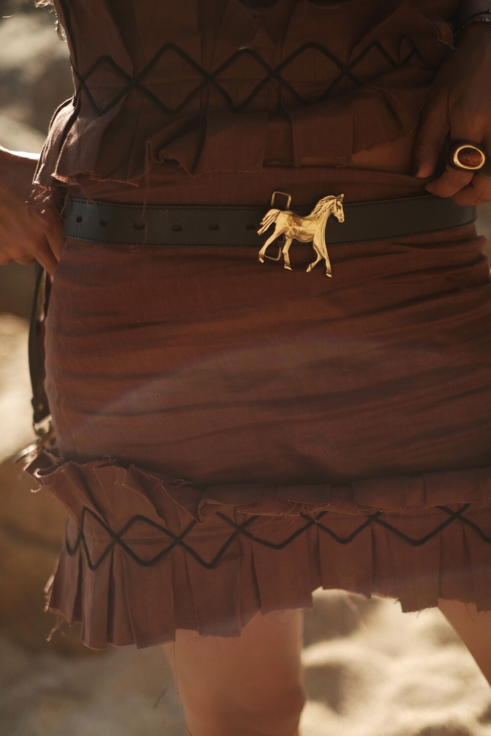 Horsy Belt Negro