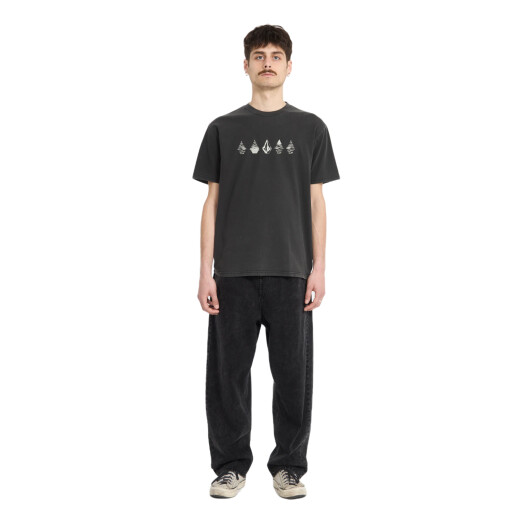 Remera Volcom ABG LUNAR PHASES SST - Negro Remera Volcom ABG LUNAR PHASES SST - Negro