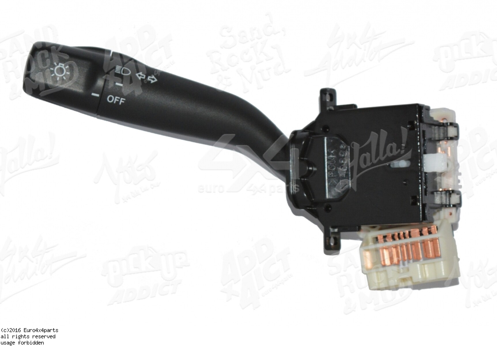 LLAVE BAJO VOLANTE TOYOTA LUCES SEÑALERO COROLLA 98/ HILUX LN200 - 
