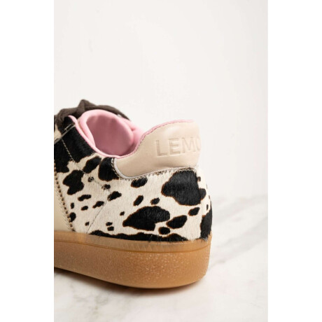Pelo Animal Print Vaca Marron