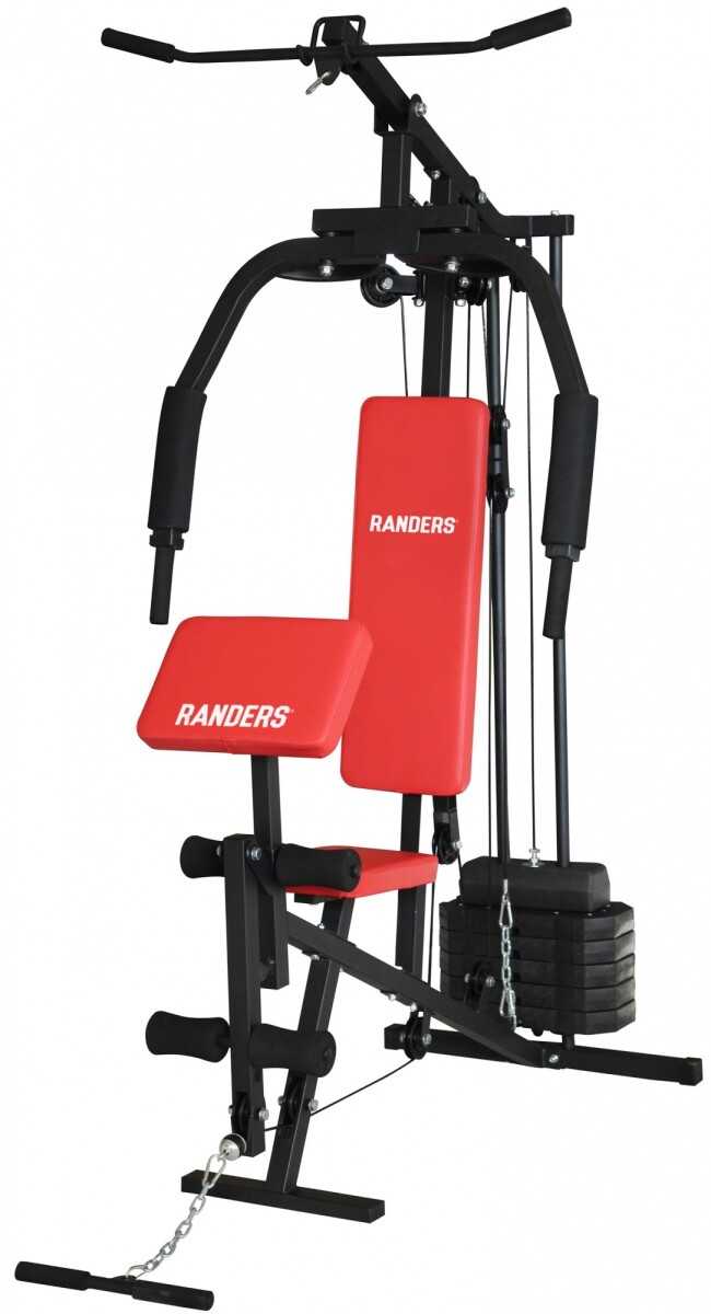 Multigimnasio Randers ARG-63120 con 45 kg de Pesas 