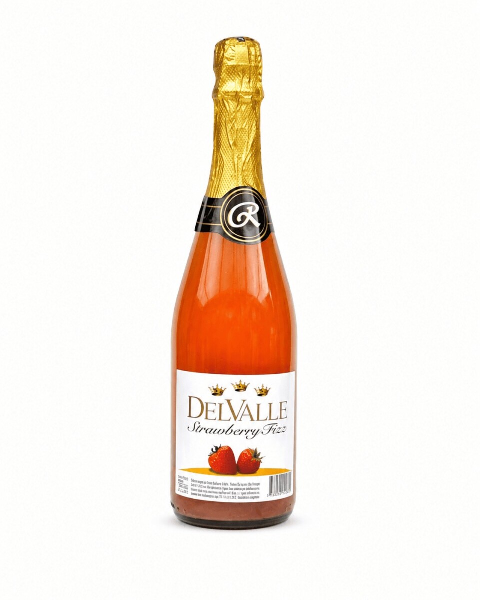 SIDRA (VIDRIO). FRUTILLA FIZZ VALLE MARIA 720ML 