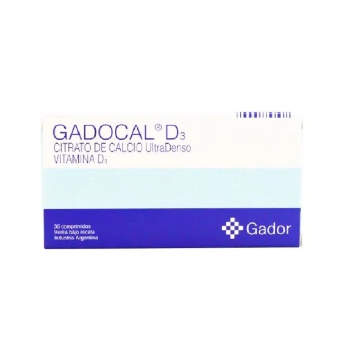 GADOCAL D3 200 MG. CJ X 30 COMP. 