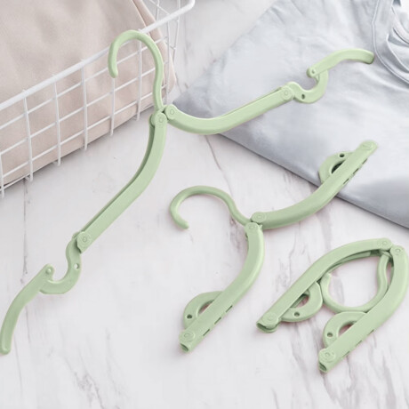 Percha plegable Verde