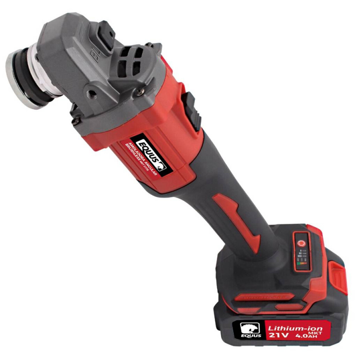 AMOLADORA INALÁMBRICA BRUSHLESS 21V EQUUS 
