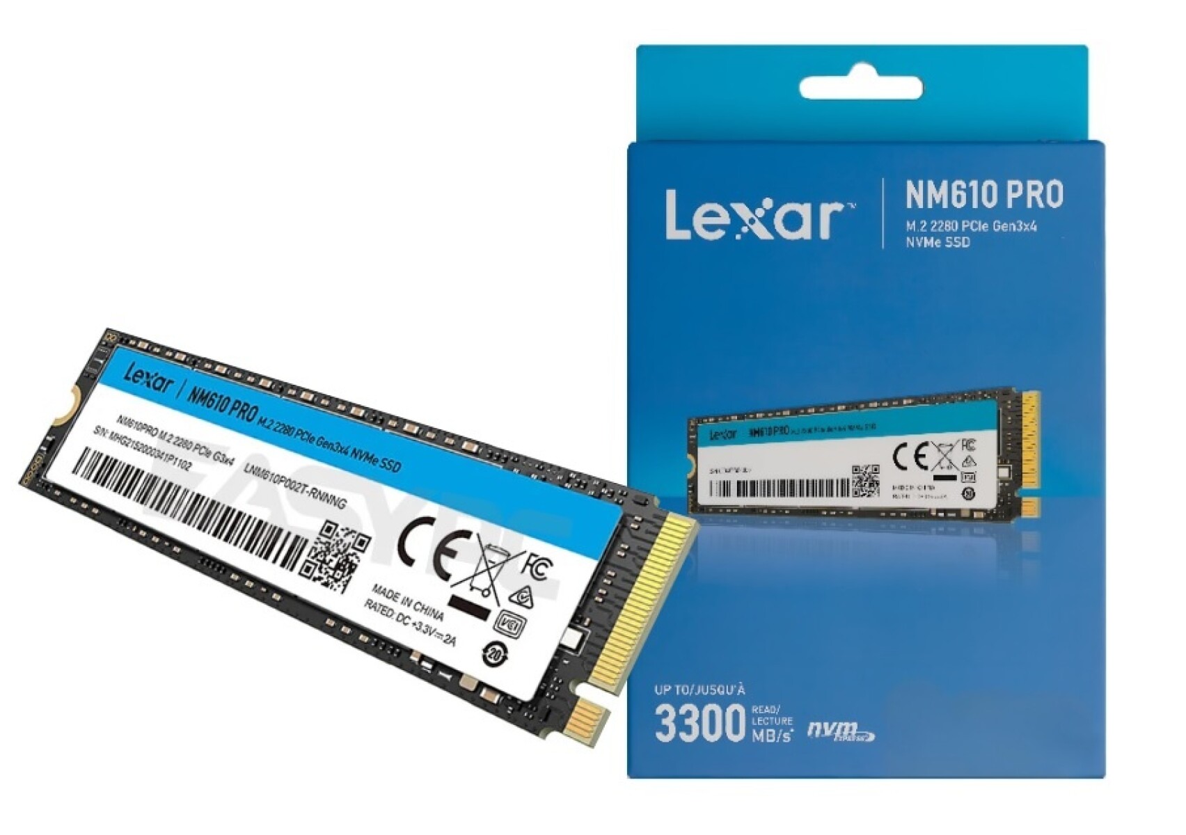 Disco Ssd Lexar 2TB M.2 2280 Nvme Pcie GEN3X4 