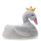 Pantufla de Niña Mini Miss Carol Cisne Gris
